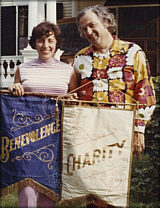 Photo of Charlie and Edie Seashore